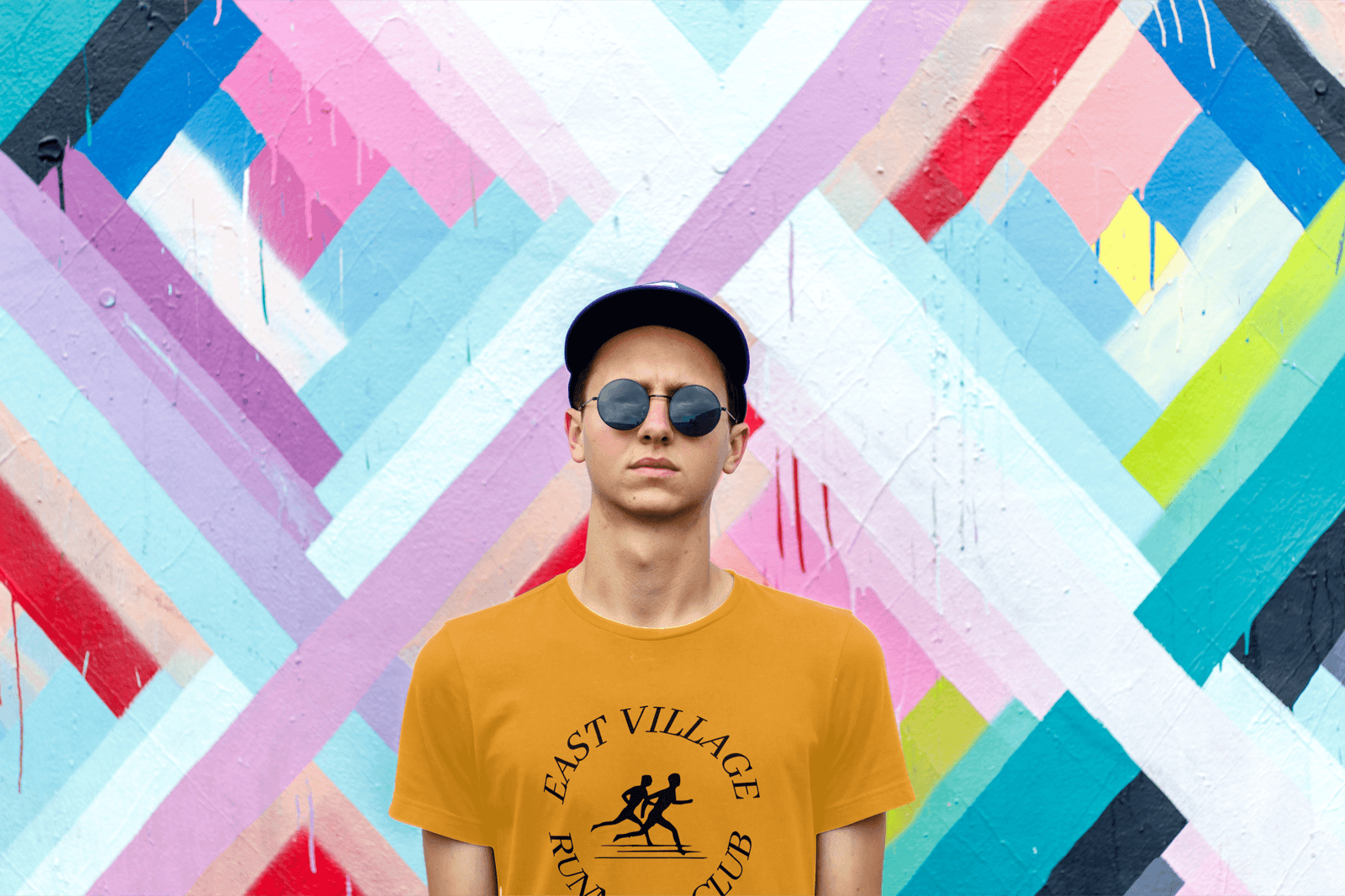 East Village Running Club tee